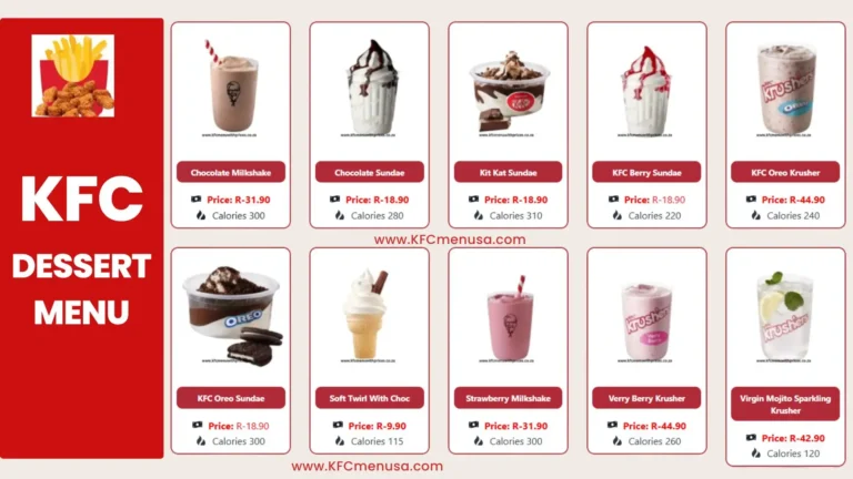 KFC Desserts