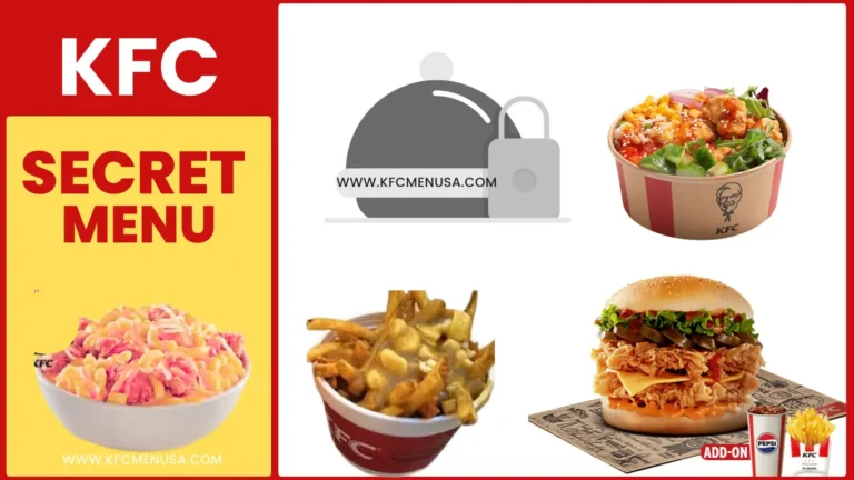 KFC Secret Menu